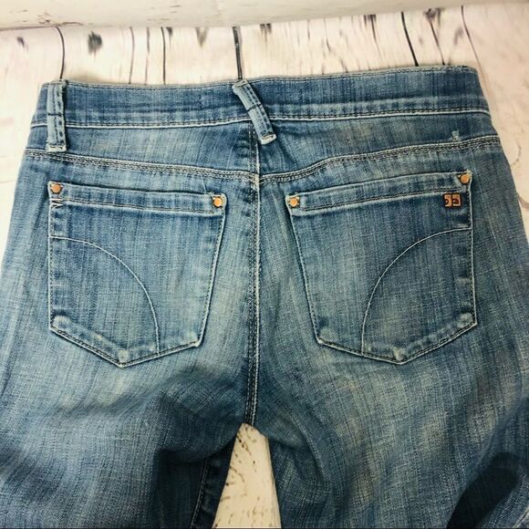 Joe’s Jeans The Rocker Lean Flare Fit Maribell Wash Stretch Cotton Denim 26 - Picture 4 of 12